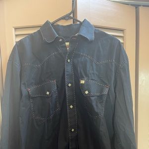 Larry Mahan men’s shirt size XL